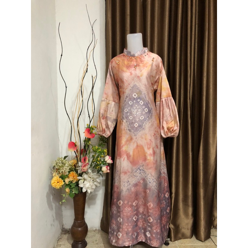Gamis Jumputan Palembang