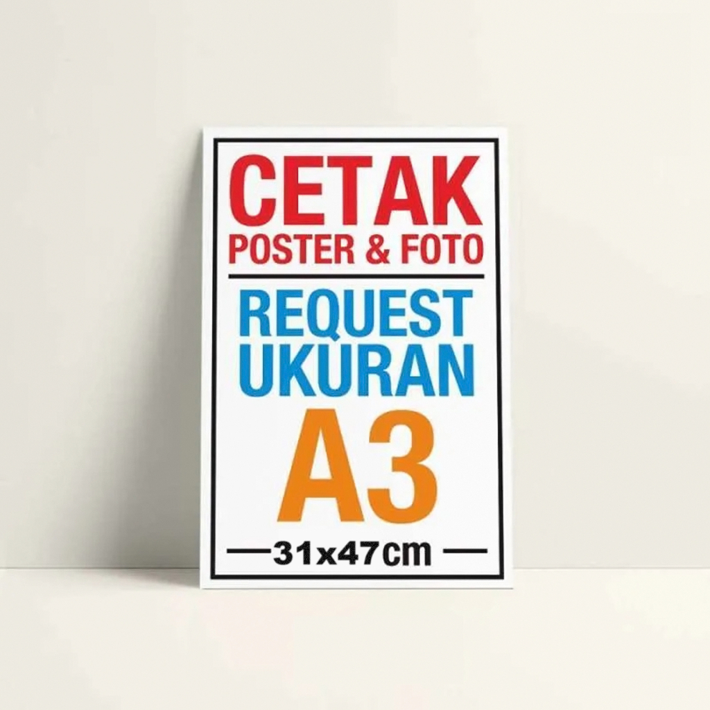 

Print Cetak Foto A3+ Art paper 260 gsm
