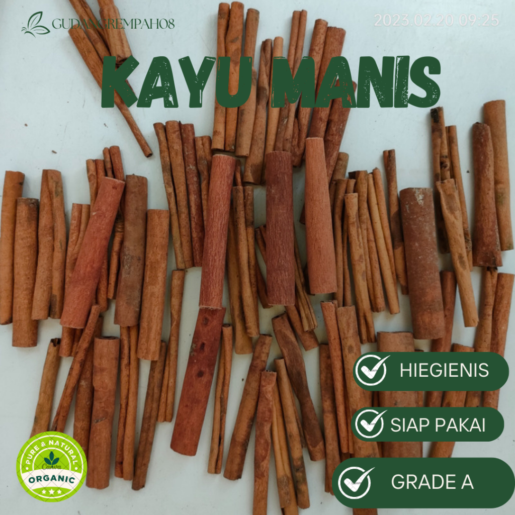 

KAYU MANIS KUALITAS PREMIUM