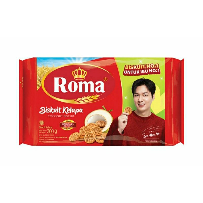 

Biskuit Roma Kelapa 300gr / Pcs