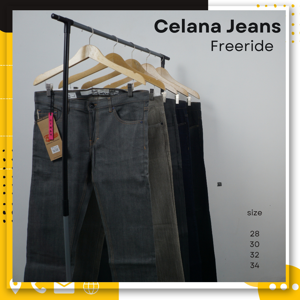 Celana Panjang Jeans Freeride