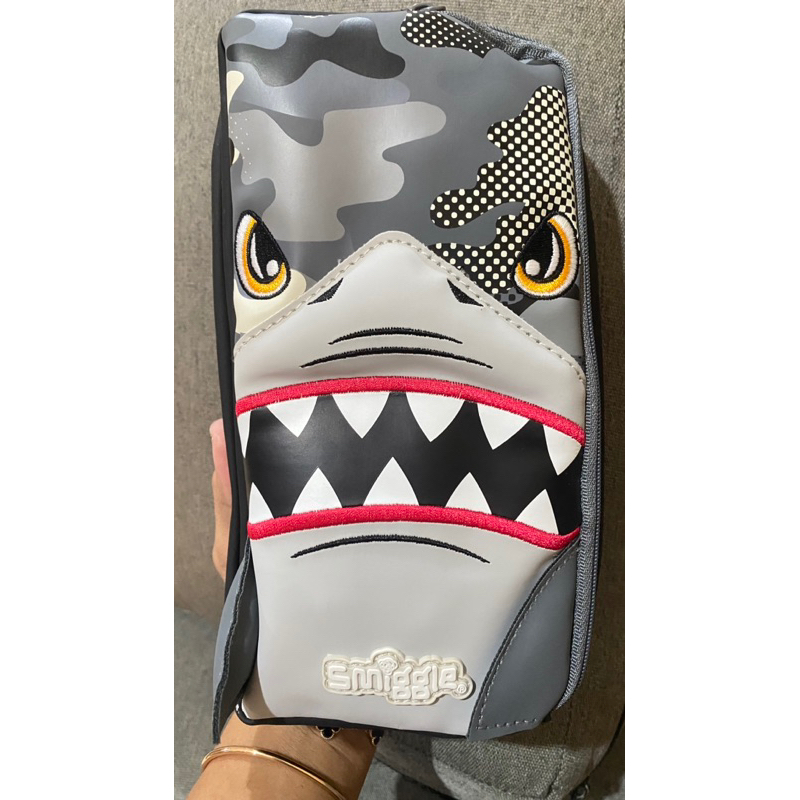 

smiggle pencil case shark original