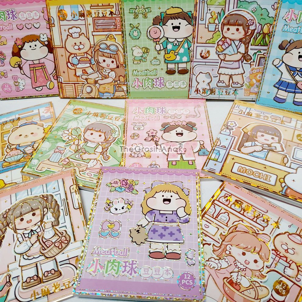 

TGA Sticker Note Dodoben Melody Kuromi Momo Stiker Korea Viral Scrapbook Craft Dekorasi