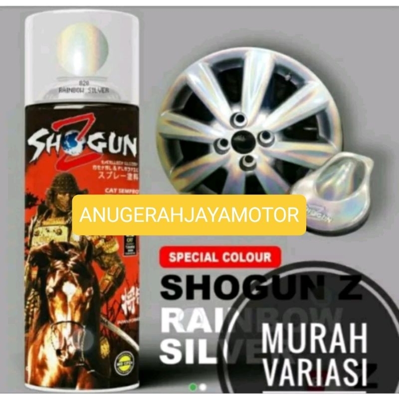 SHOGUN Z CAT SEMPROT SPECIAL RAINBOW SILVER 820 ISI 400ML