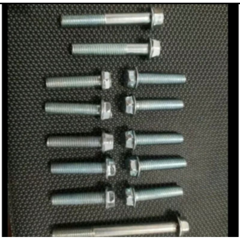 Baut Full Set Cover Tutup Blok Mesin Cvt Yamaha Mio Smile karbu