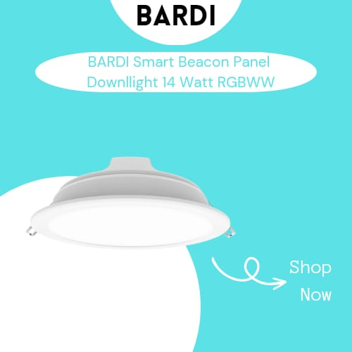 BARDI Smart Beacon Panel Downlight 14W RGBWW