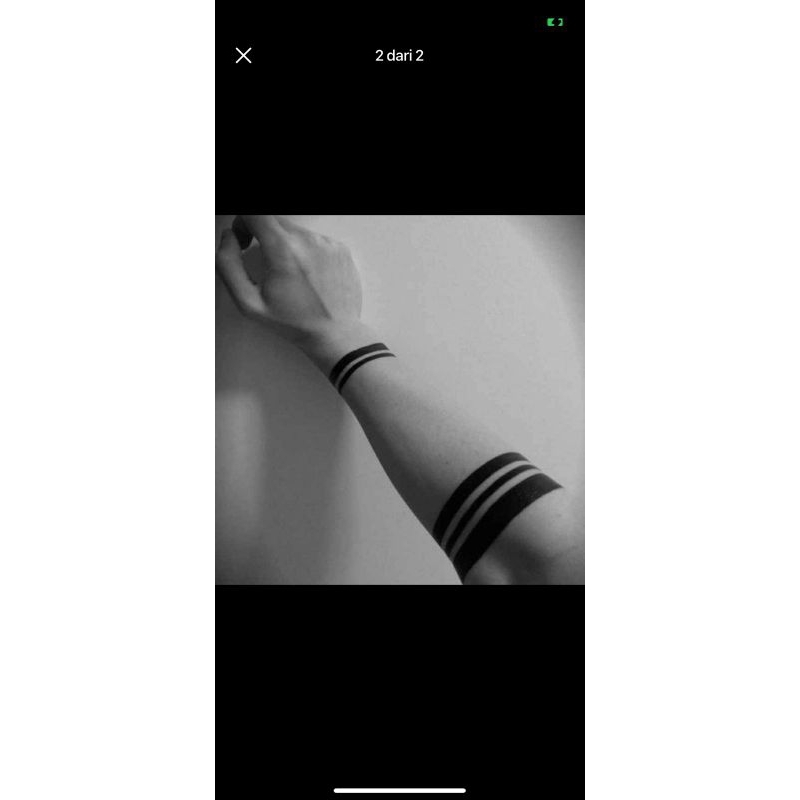 Tatto Temporer Pergelangan Tangan