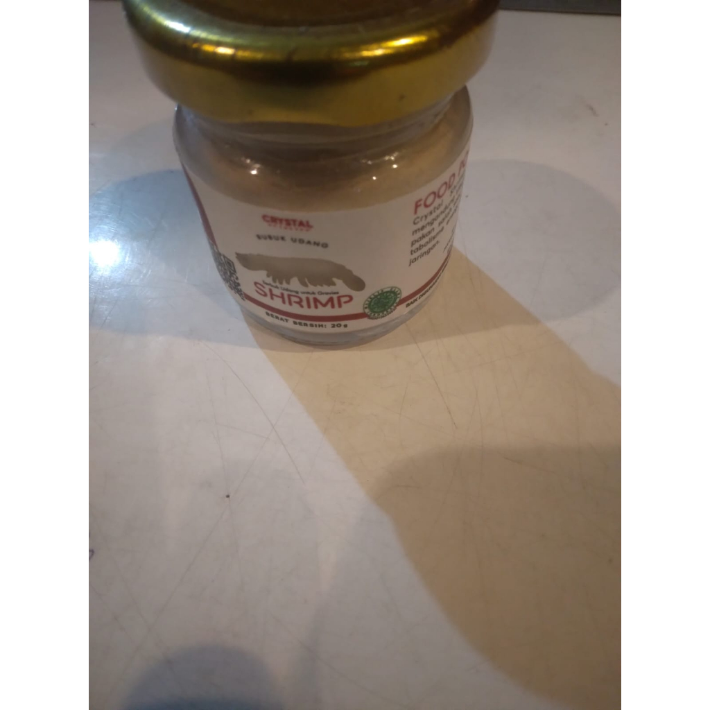 

CRYSTAL OF THE SEA SHRIMP FOOD POWDER / BUBUK UDANG - 20gr