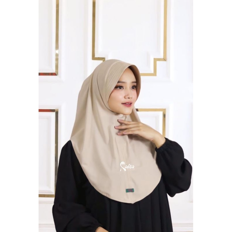 RAISA HIJAB - Bergo pet LULU   - Bergo instan pet Jersey super Premium kerudung harian size standar