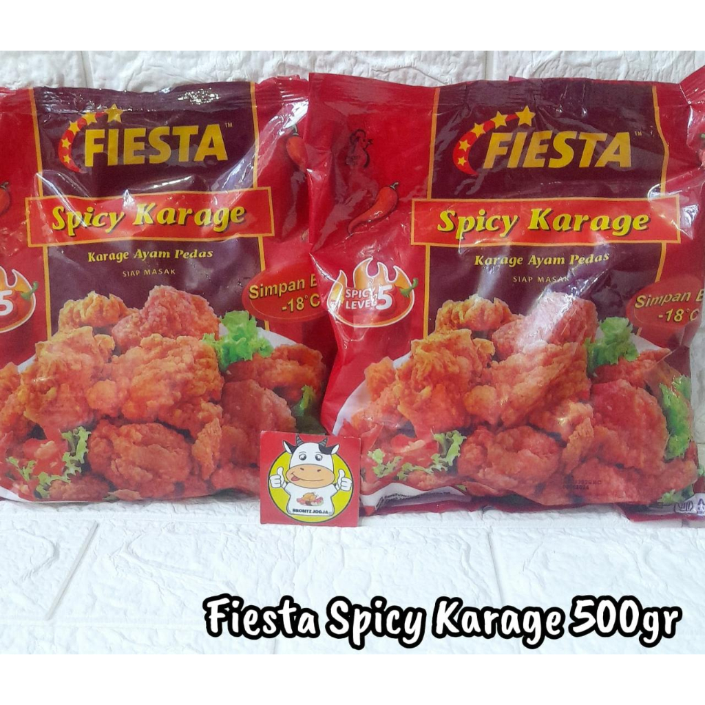 

FIESTA SPICY KARAGE 500GR - FROZEN FOOD - BRONTZ JOGJA