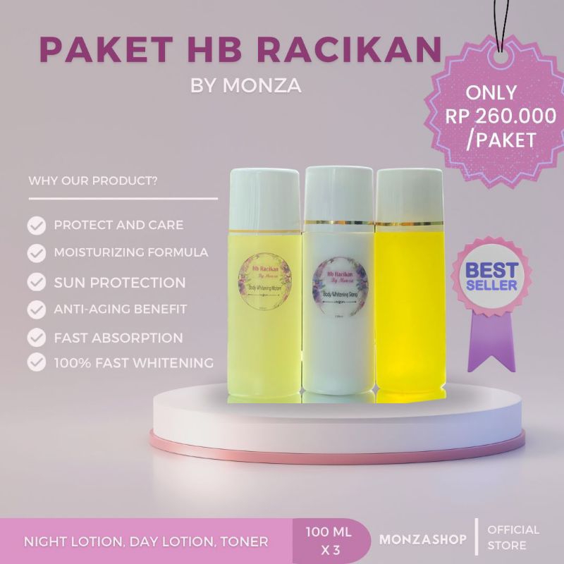 HB RACIKAN PEMUTIH TUBUH AMPUH