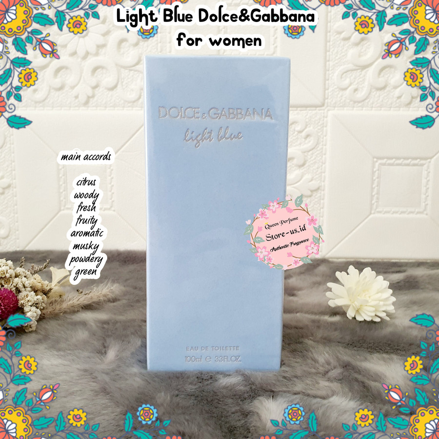 Parfum DOLCE & GABBANA LIGHT BLUE EDT 100ML ORIGINAL