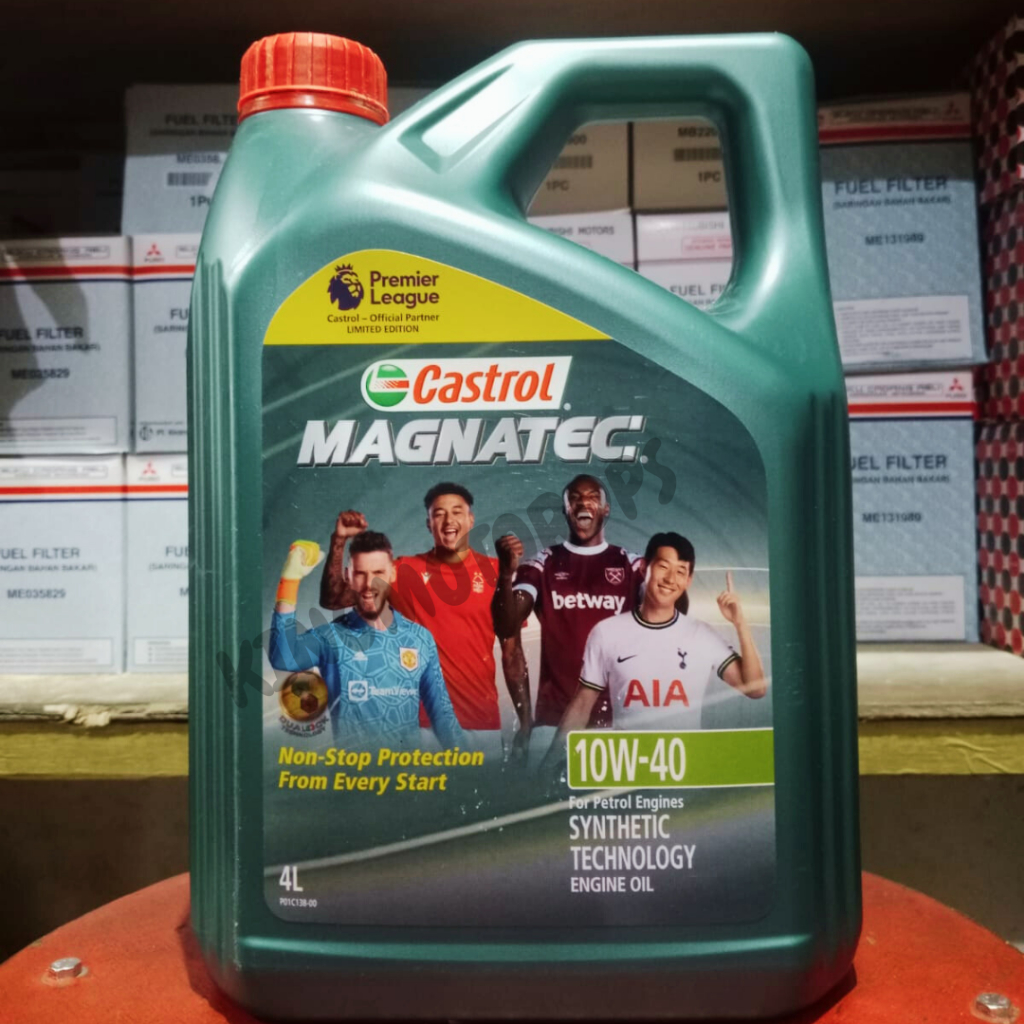 KMD | Oli Castrol Magnatec 10W - 40 4 Liter / Oli Castrol Magnatec 10W 40 Original / Oli Mobil Castr