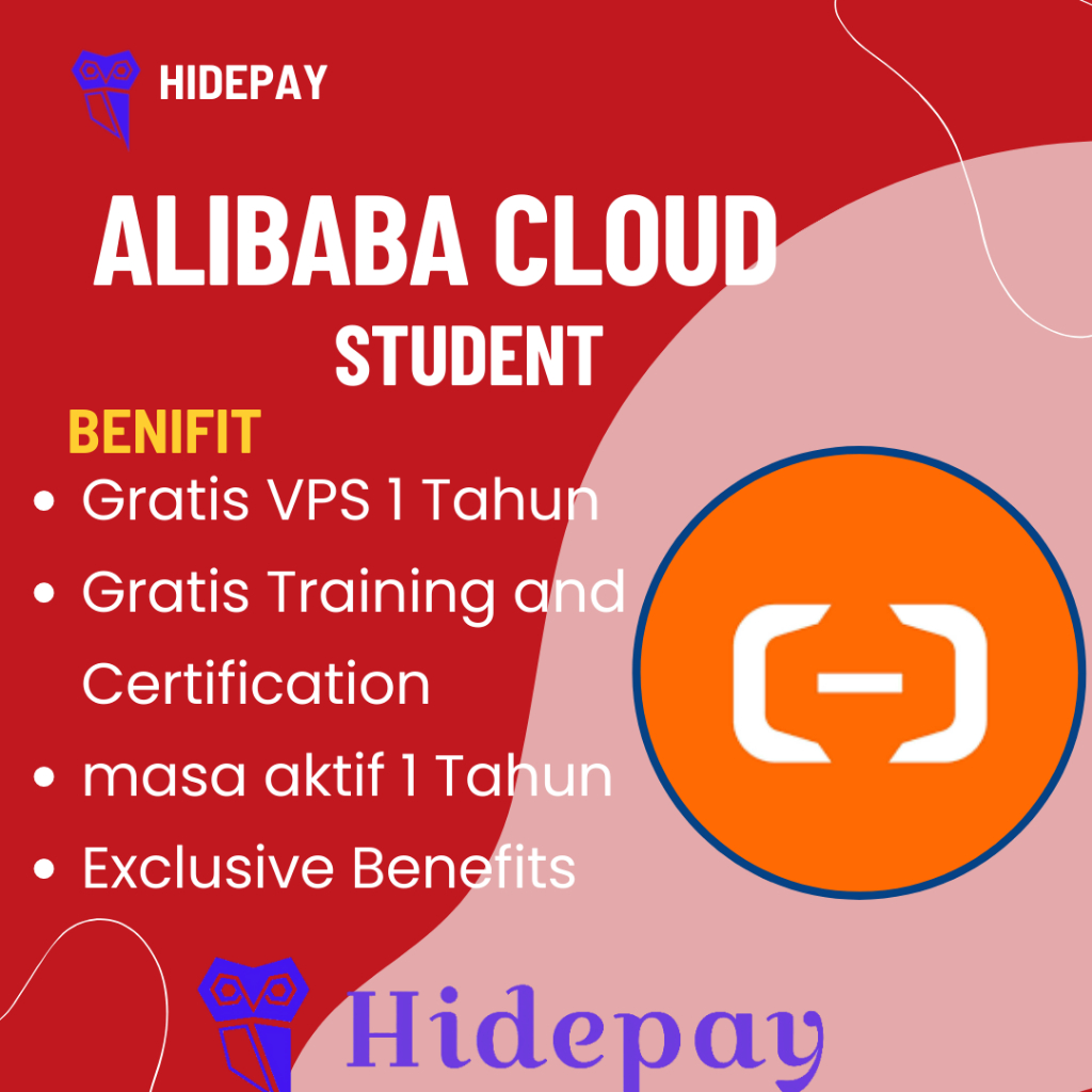 Akun Alibaba Cloud Student Masa Aktif 1 Tahun