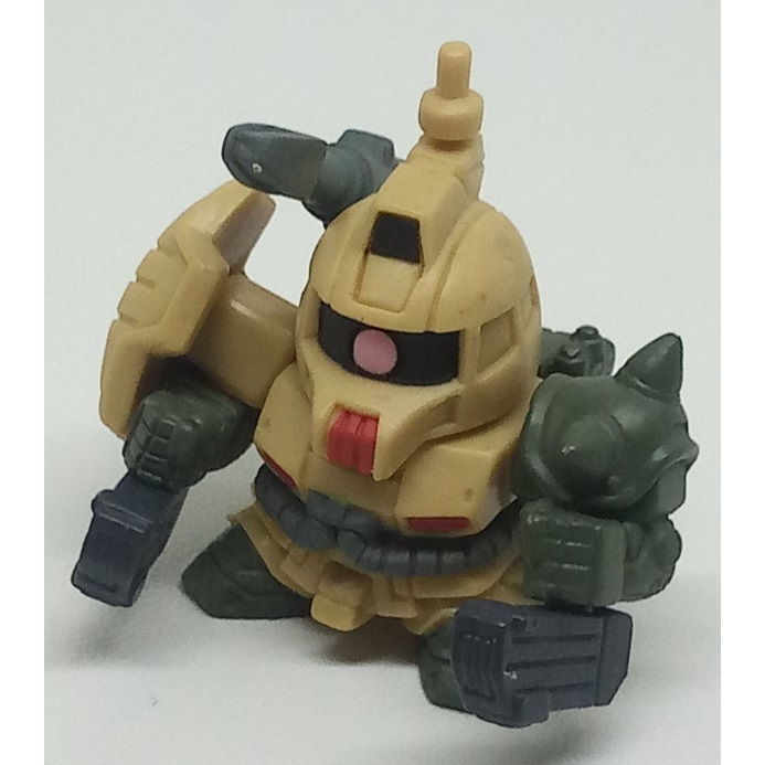 SD Gundam Gashapon Full Color Zaku Cannon