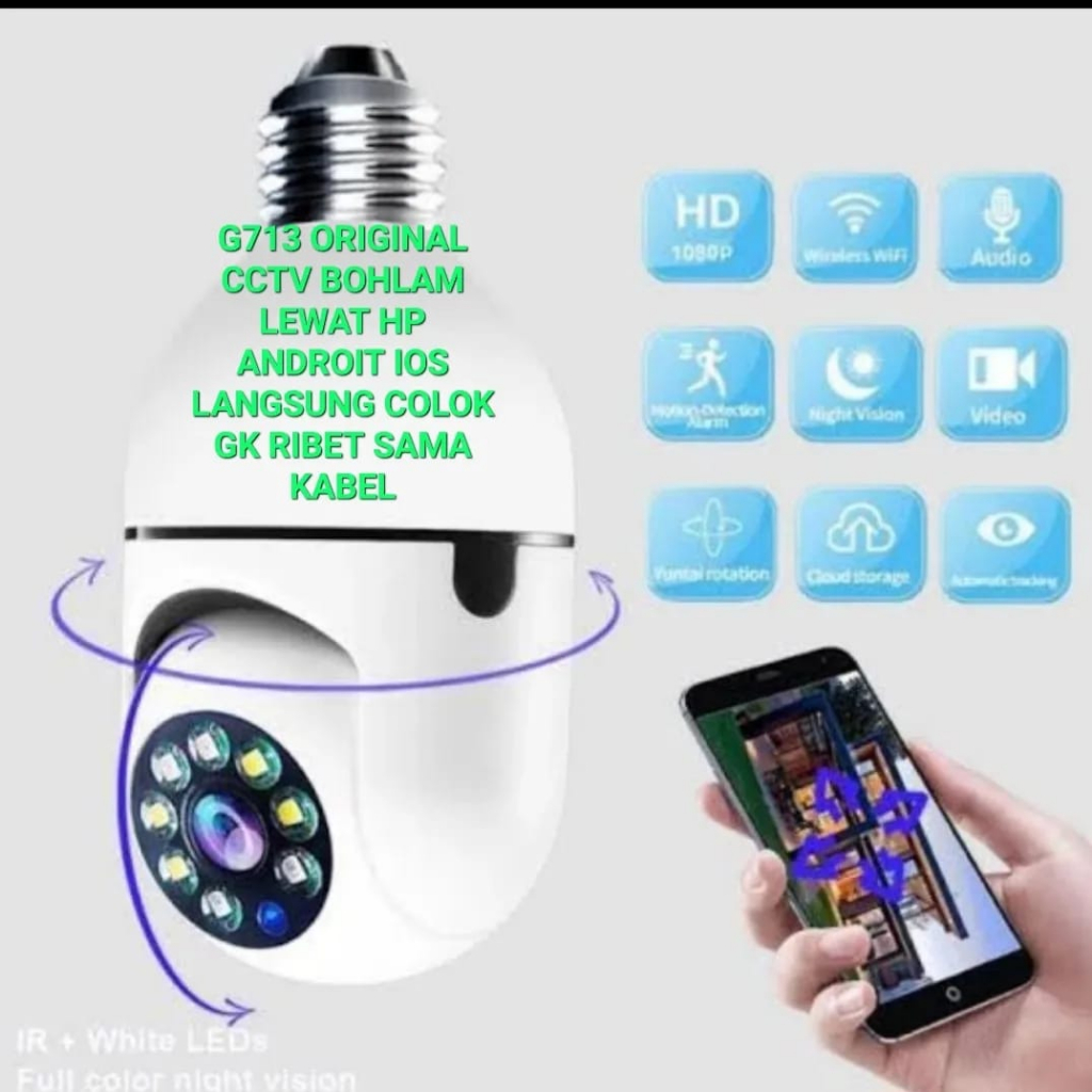 G713 ORIGINAL CCTV CAMERA KAMERA DVR MMC BOHLAM LEWAT HP PEREKAM ONLINE OFFLINE HP HANDPHONE ANDROIT
