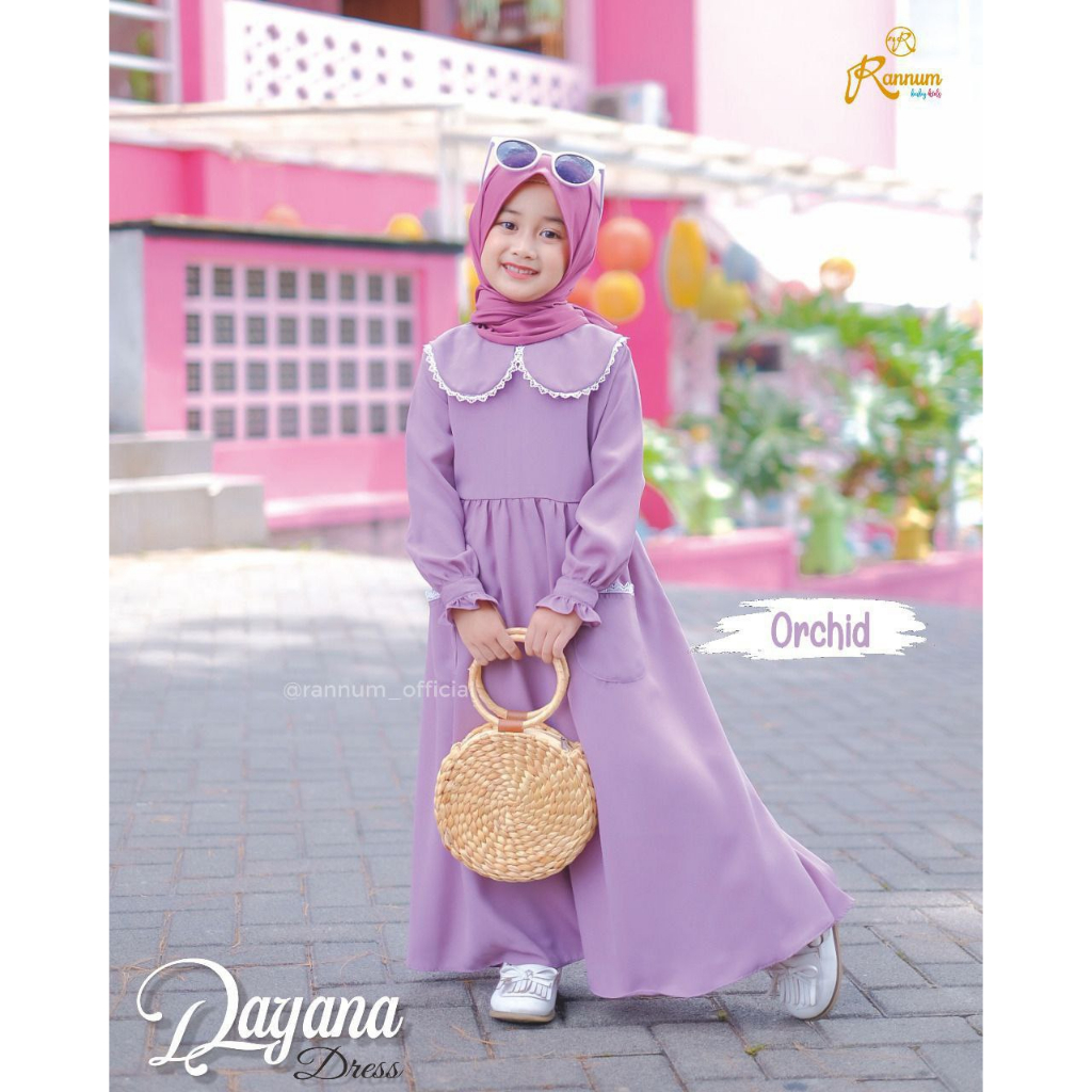 Dayana Dress Kids Only ORIGINAL By Rannum