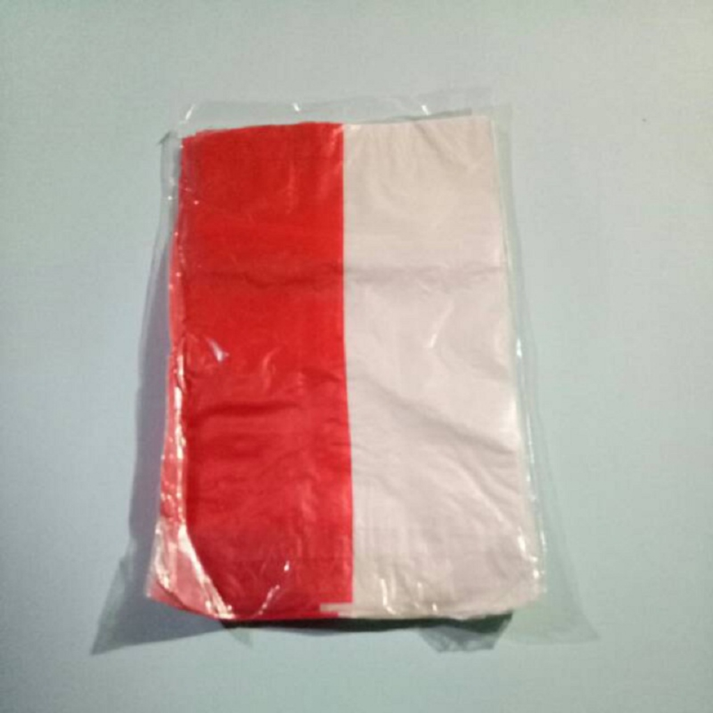 

BENDERA PLASTIK MERAH PUTIH + BENANG - SATU PACK BENDERA PLASTIK MERAH PUTIH - GROSIR MURAH BENDERA PLASTIK MERAH PUTIH