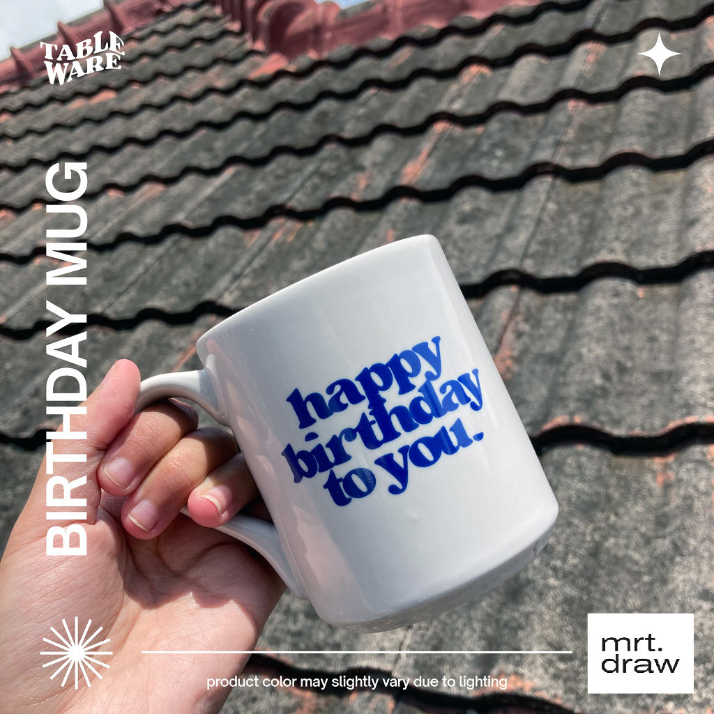 

Birthday Mug | Gelas Mug Cangkir Keramik – Gift – Kado [LIMITED]