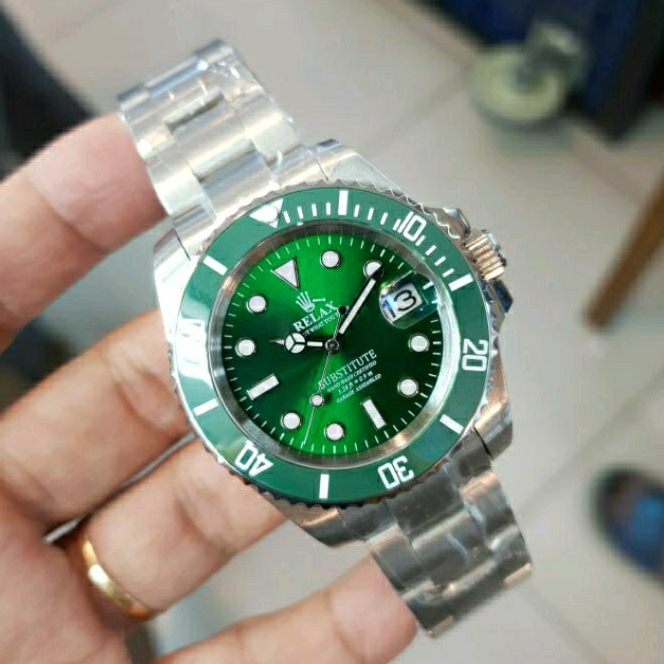 Jam tangan Pria Automatic Mod RELAX Substitute Costum Cal NH35A Original