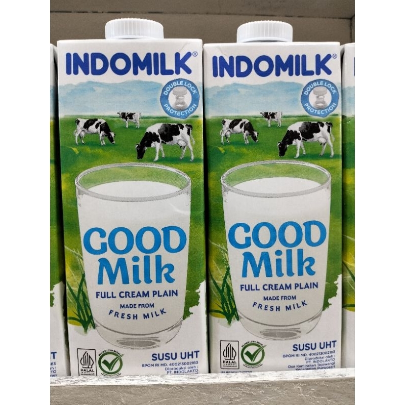 

Indomilk Susu UHT Full Cream 950ml Lokal HALAL