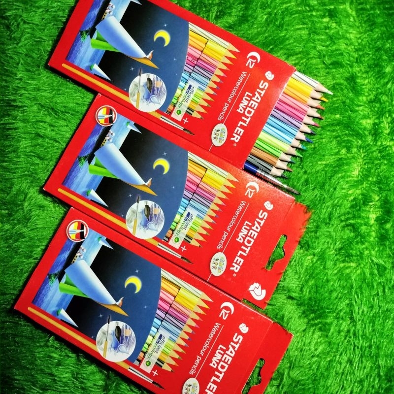 

Pensil Warna Luna Panjang/Staedtler Luna/Watercolour Pencil 12 Warna