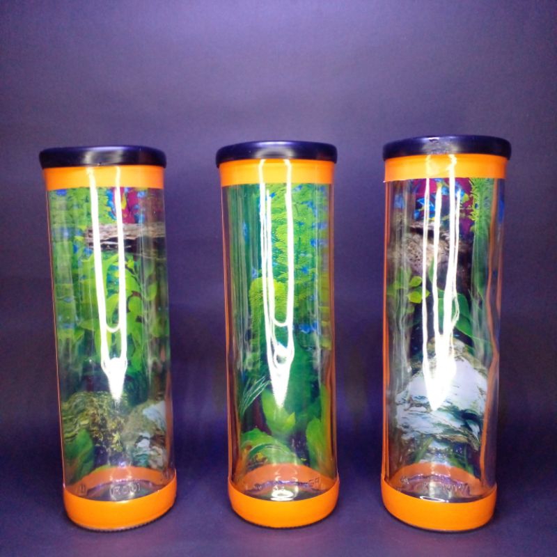 Aquarium mini/ Soliter Cupang/ Soliter mini/ Soliter ikan/ Botol ikan Cupang/ Aquarium ikan hias/ Wa