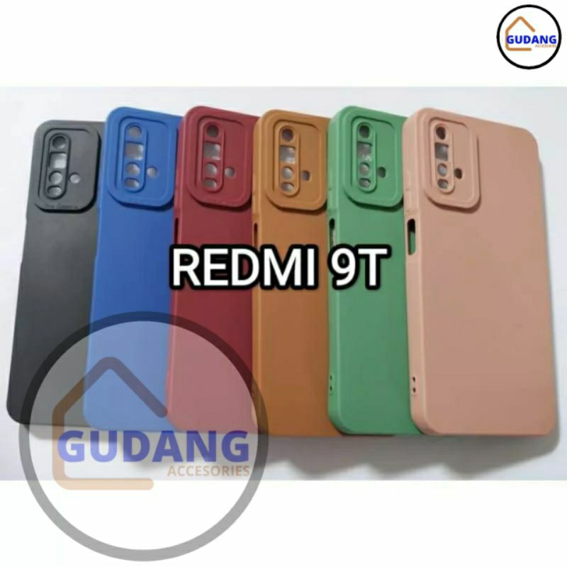 SOFT CASE MACARON REDMI 9T | PRO CAMERA