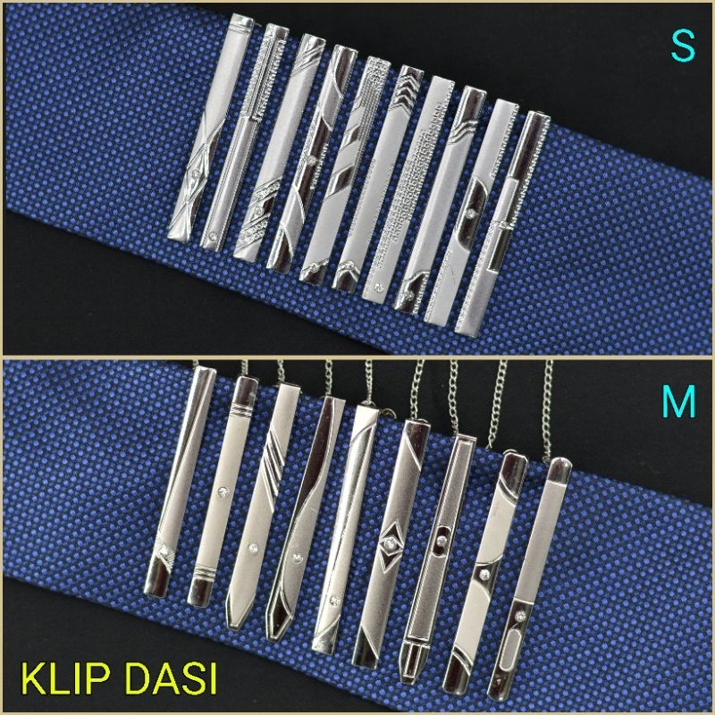Jepitan Dasi Tie Clip Penjepit Dasi MS Import