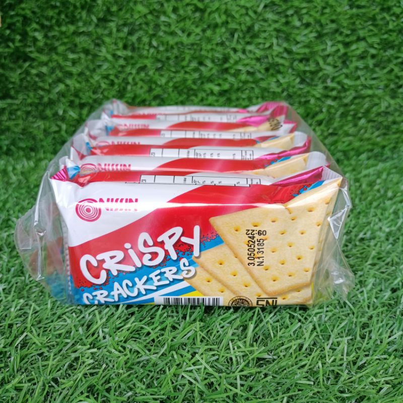 NISSIN CRISPY CREACERS 140GR , 250GR , RTG ISI 10PCS