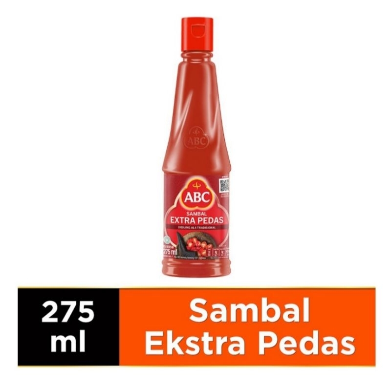 

Sambal extra pedas ABC 275 ml