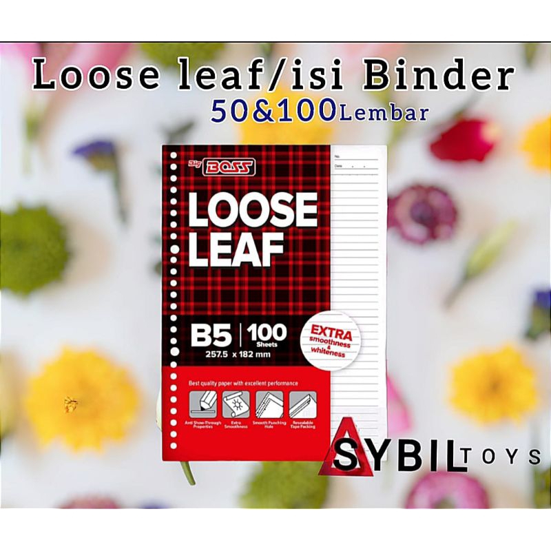 

Loose Liaf B5 bigboss | isi Binder