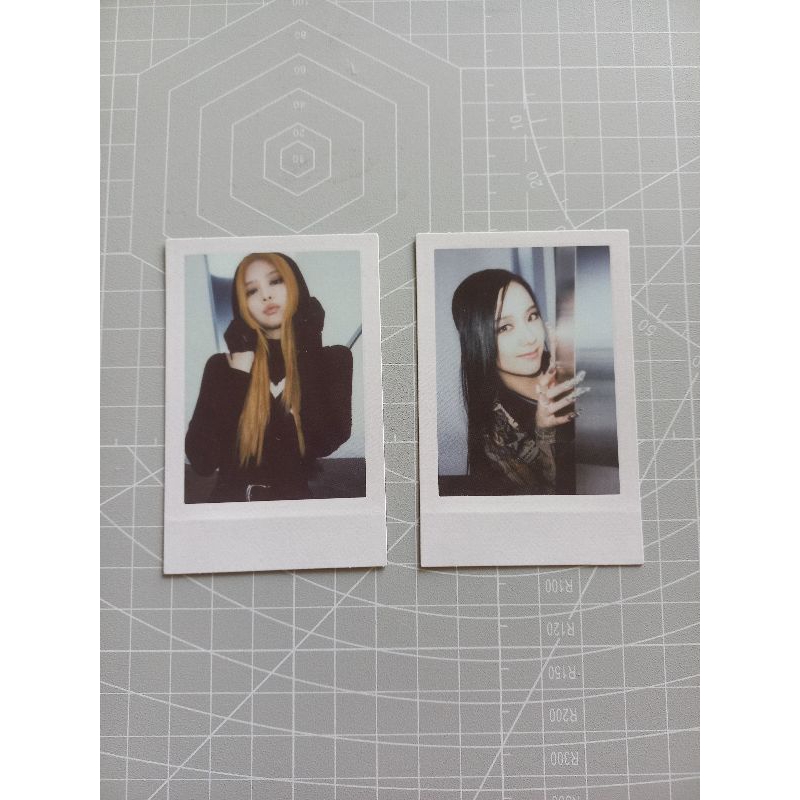 Blackpink Polaroid Jennie Dan Jisoo