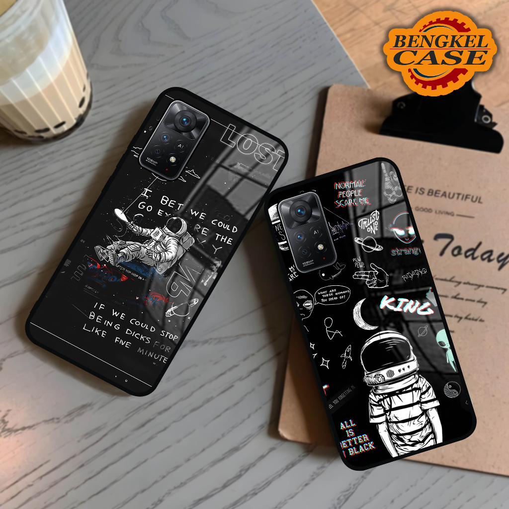 (BS38) Case Kilau Xiaomi Redmi Note 11 PRO 4G | 5G | Redmi Note 12 PRO 4G | Casing Hp Xiaomi | Pelin
