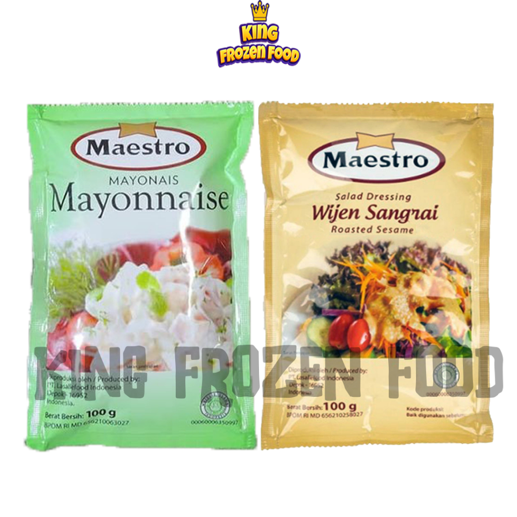 

Maestro Mayonaise/Wijen Sangrai 100Gram