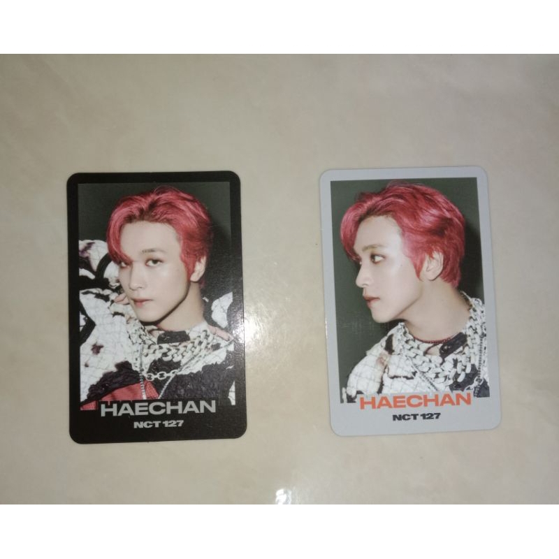 PC OFFICIAL TRADING CARD 2BADDIES STREET NCT 127 HAECHAN READY KAMAR