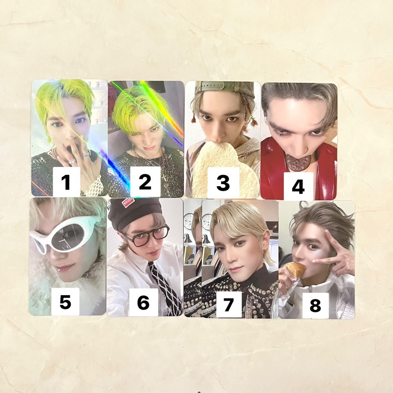 TAEYONG SHALALA Photocard PC Pre Order Benefit POB Everline Apple Music Makestar Ktown4u Archive Col