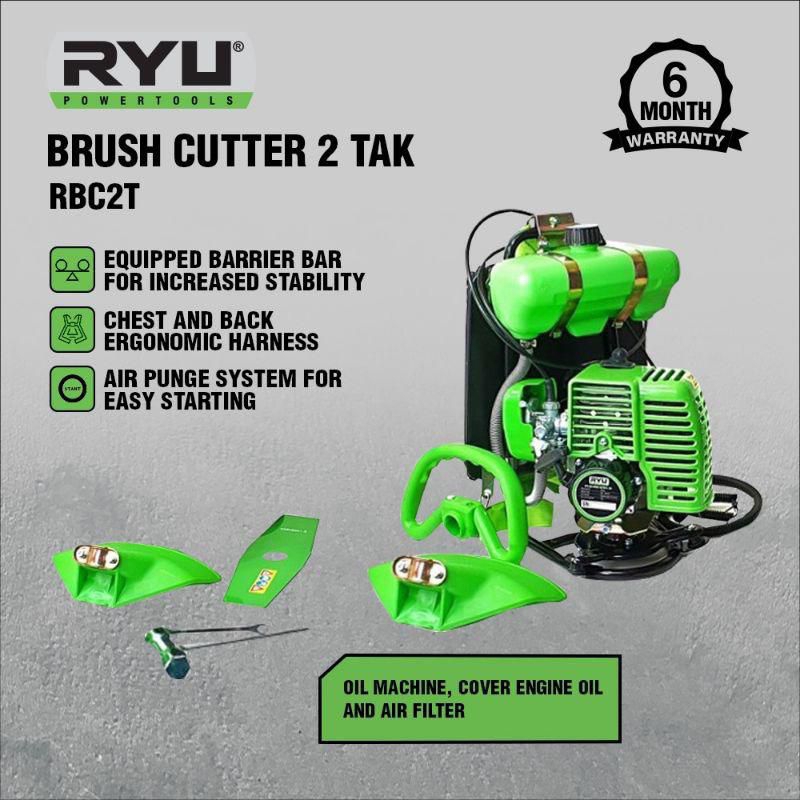 Mesin potong rumput RYU / Brush cutter 2tak