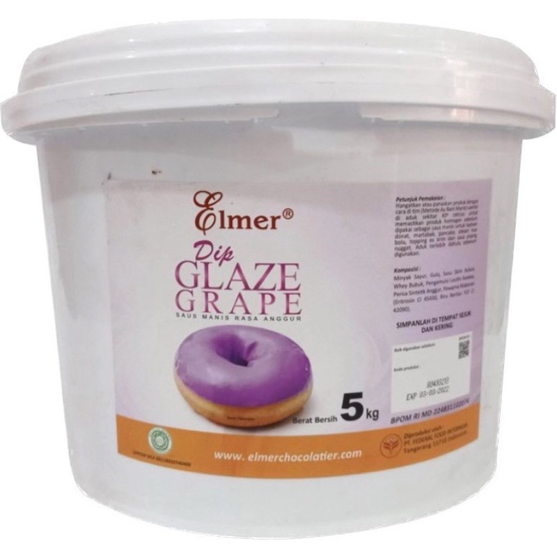 

Elmer Dip Glaze Grape 500gr - REPACK