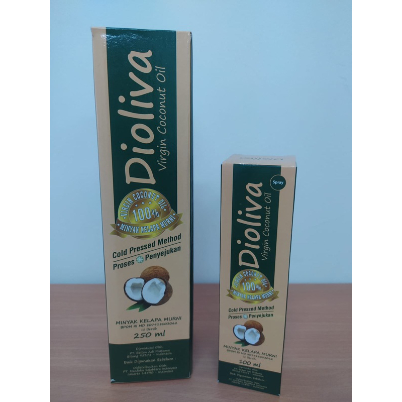 

Dioliva VCO 250ml Minyak Kelapa Murni Virgin Coconut Oil