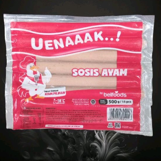 

Sosis Ayam Belfoods Uenak 500gr