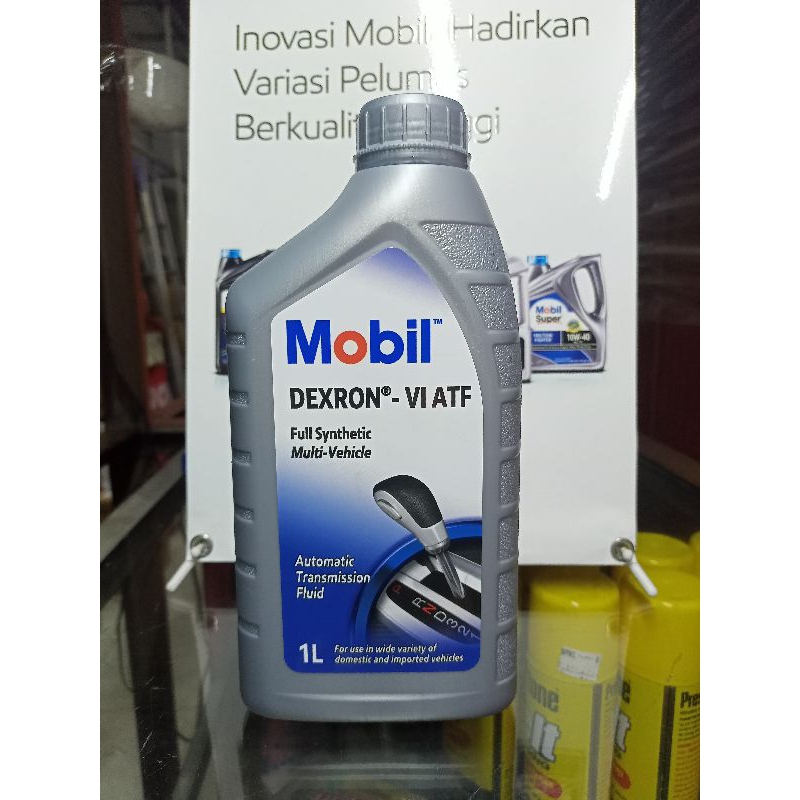 Oli Matic Mobil Dexron VI ATF MV 1L Full Synthetic asli Mobil Exxon