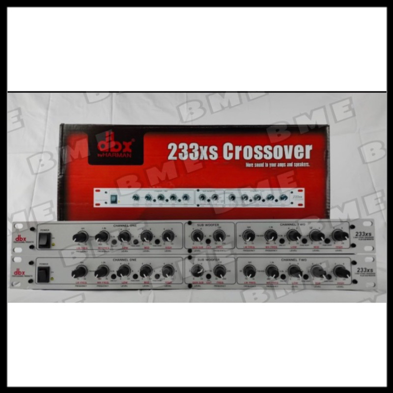 Crossover DBX233XS SUB dbx 233xs + Subwoofer