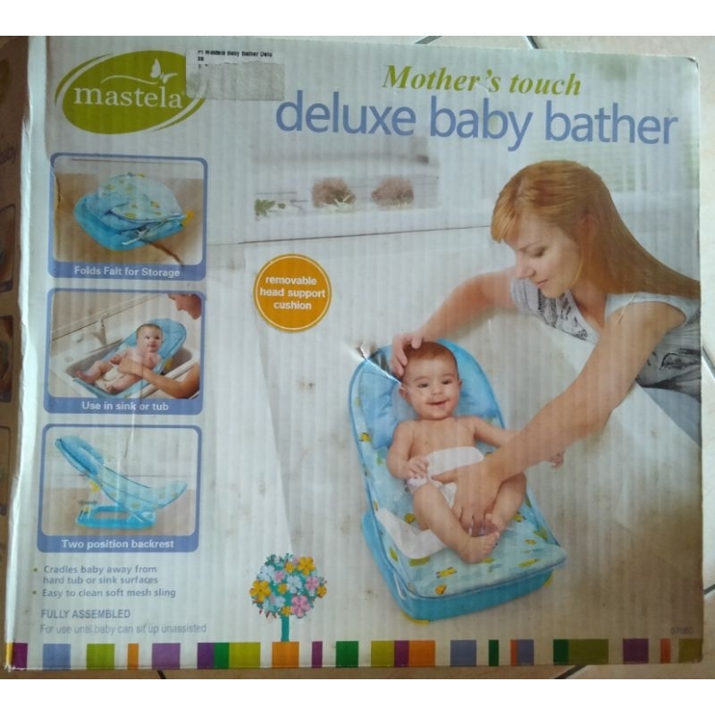 mastela deluxe baby bather/mastela baby bather