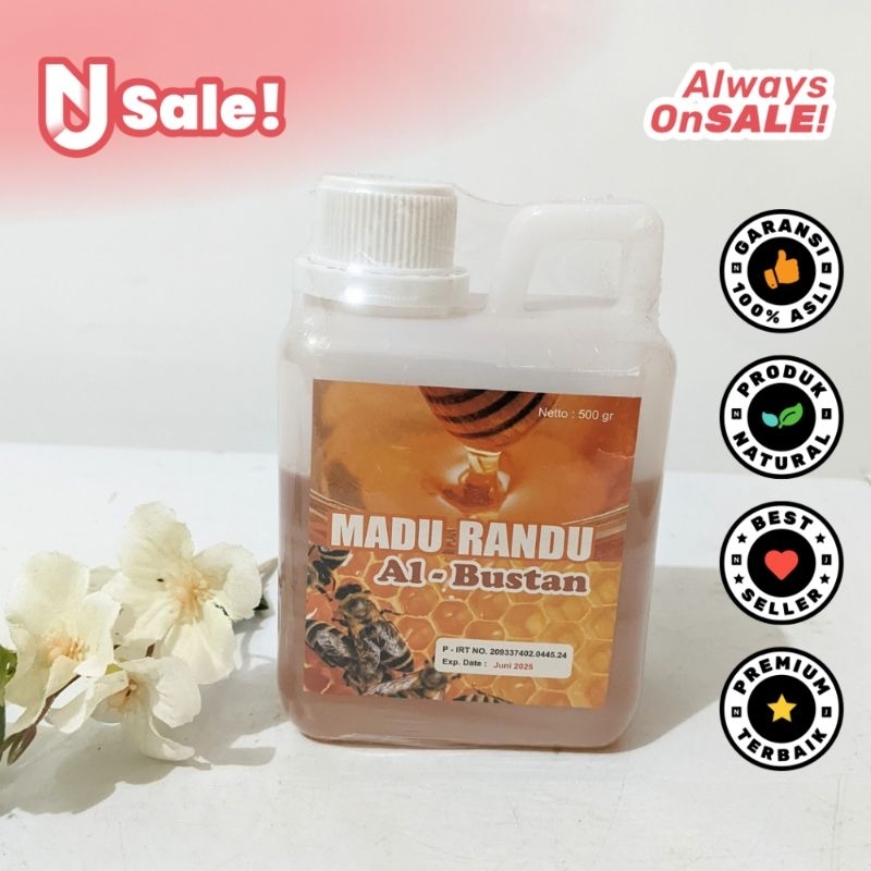 

Madu Randu Murni Al-Buston 500gr Original