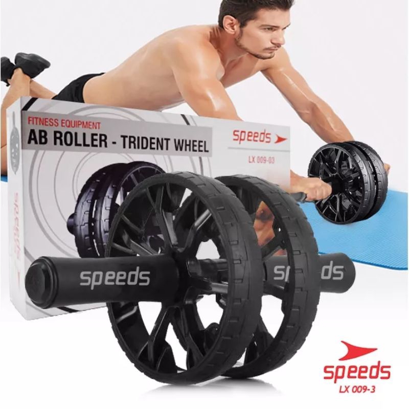 Alat olahraga roller wheel speeds / alat fitness / alat olahraga pengecil perut