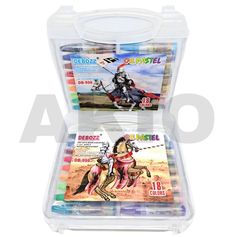 

Crayon Anak DEBOZZ Karakter Lucu 18 WARNA Krayon Oil Pastel Aman Murah