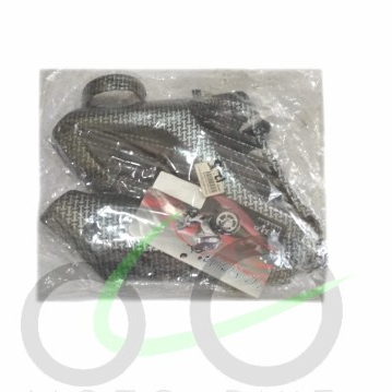 Cover Radiator Variasi Motor Nouvo Elegance Motif Carbon