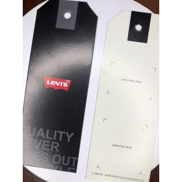 

Hangtag label levi's black label tag levi's black name tag levi's black price tag levi's black - 600 pcs