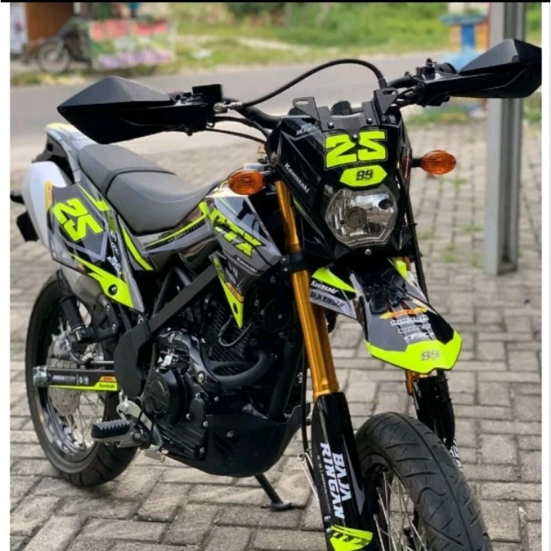 Decal dtracker supermoto decal dtracker fullbody hitam